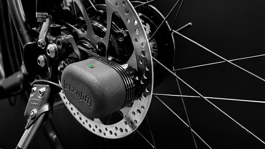 SternShift Schalteinheit an einer Rohloff Speedhub. Bild: SternShift / Herms Produktentwicklung