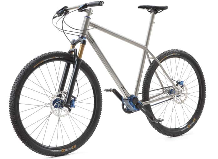Custom Pinion Hardtail MTB Titanium Frame