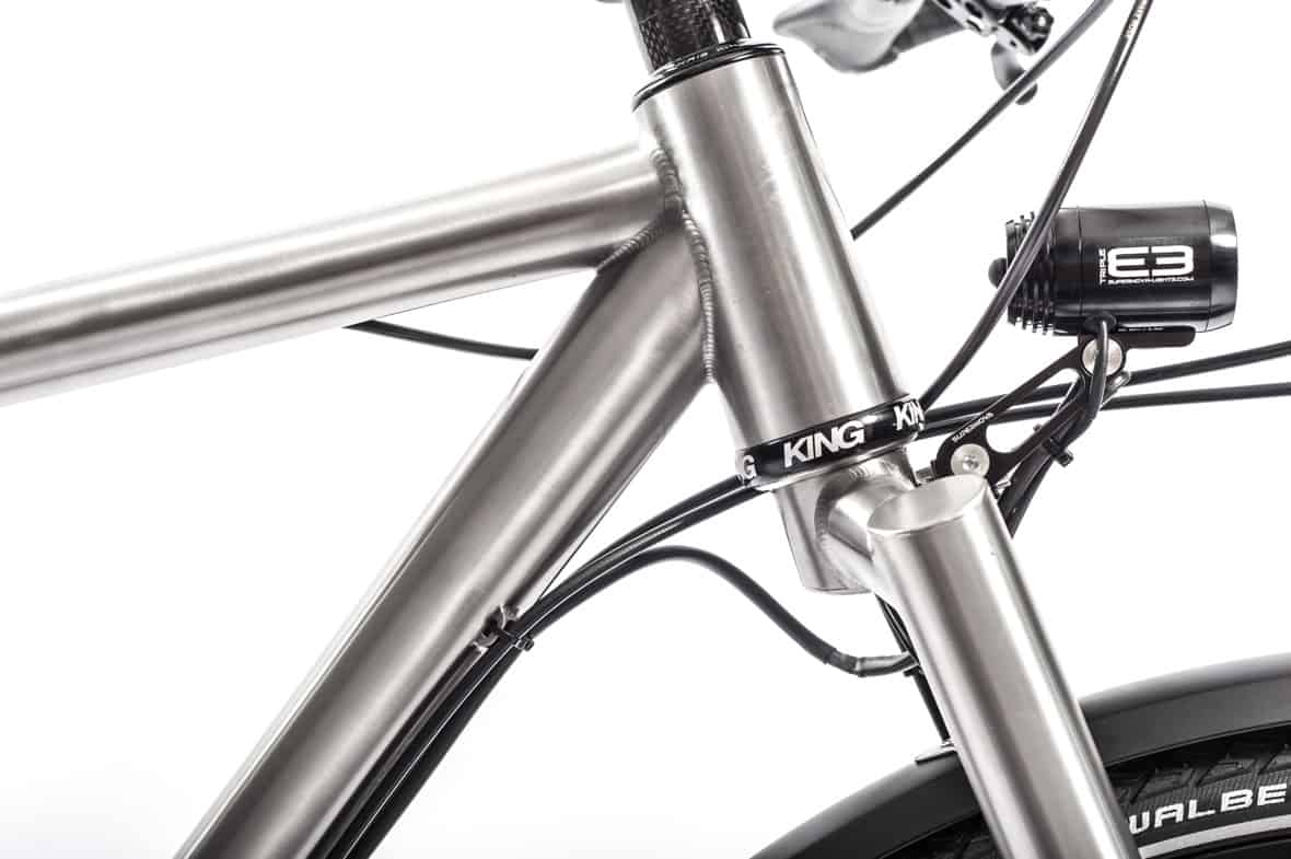 Custom Rohloff Adventure Touring Titanium Frame