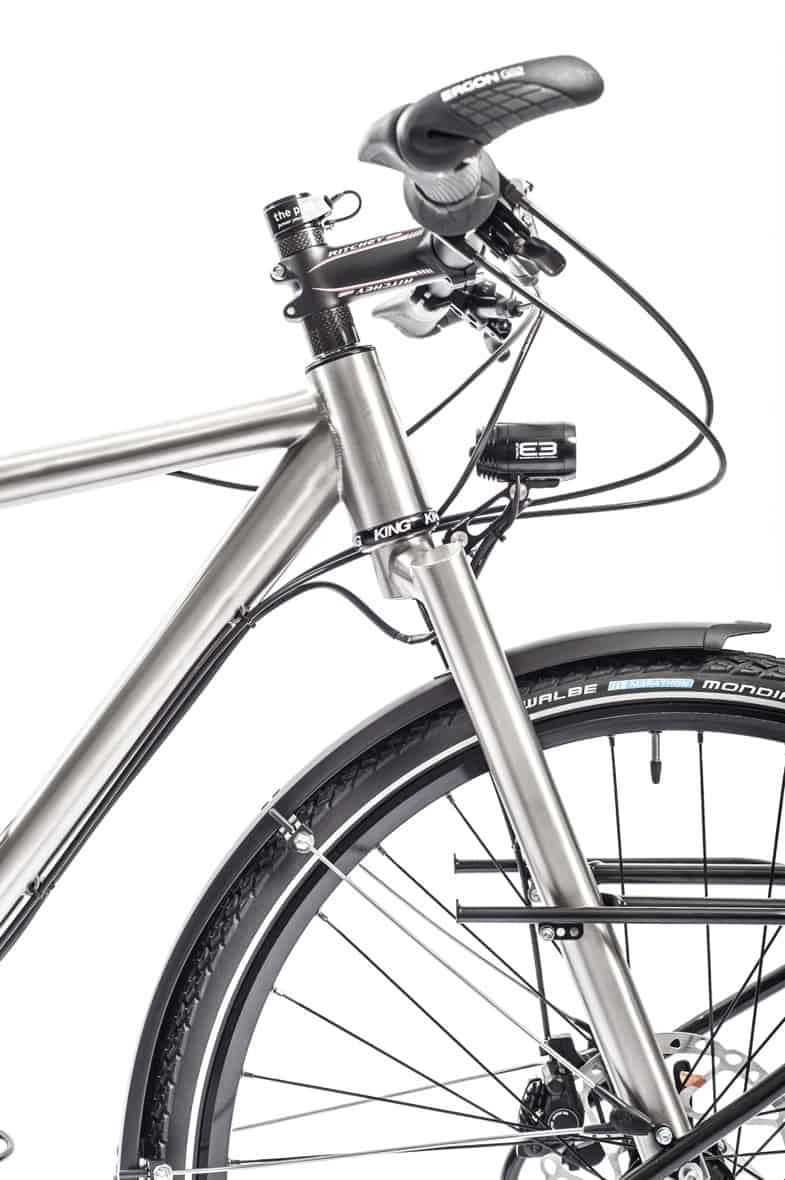 Custom Rohloff Adventure Touring Titanium Frame