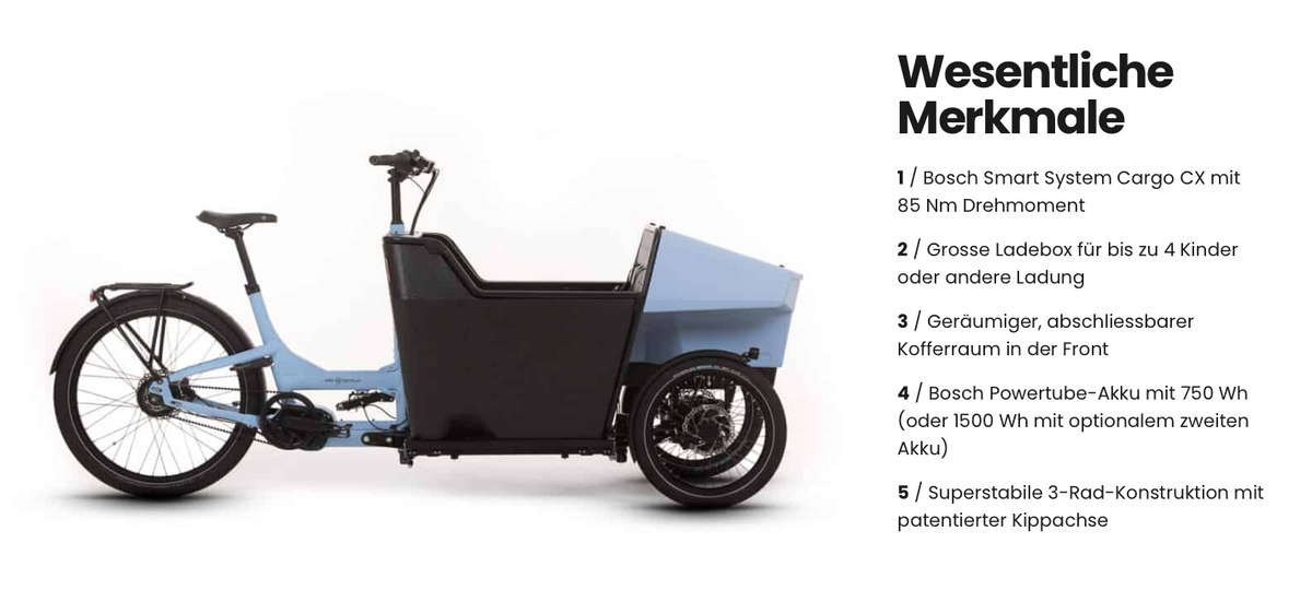 HNF Nicolai CD2 Cargo Velo (25km/h)