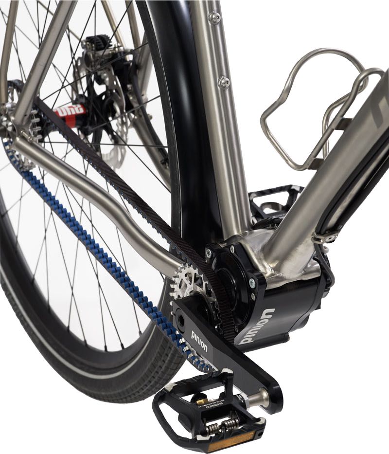 s Pinion Adventure Titanium Bike