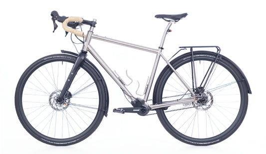 s Pinion Gravel Allroad Titanium Bike