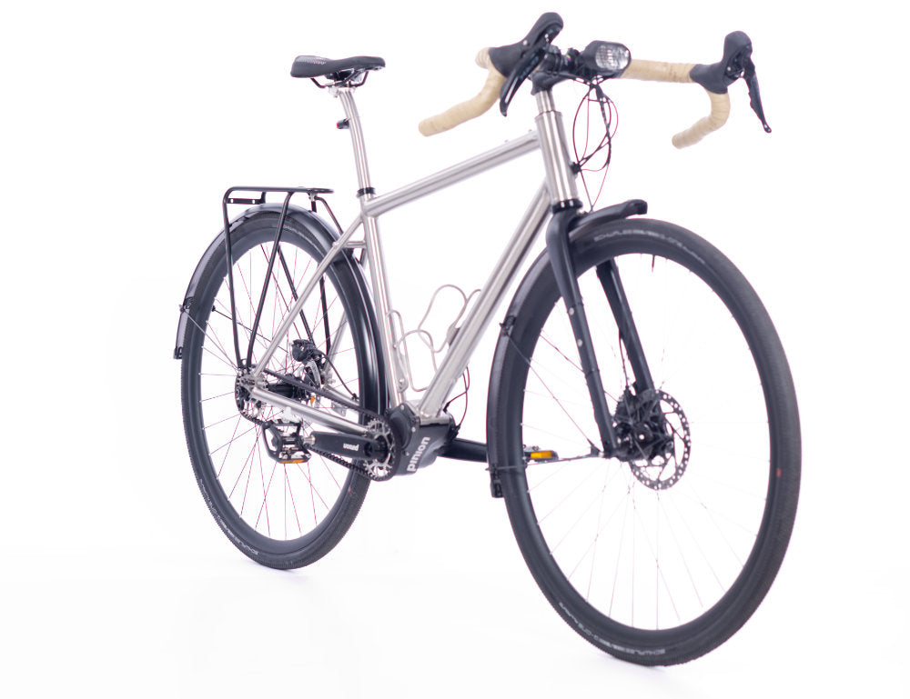 s Pinion Gravel Allroad Titanium Bike