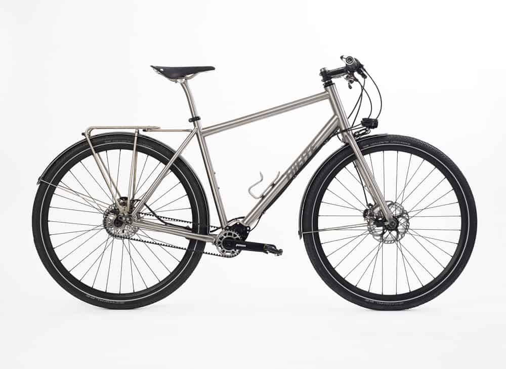 Trekking bicycle frame