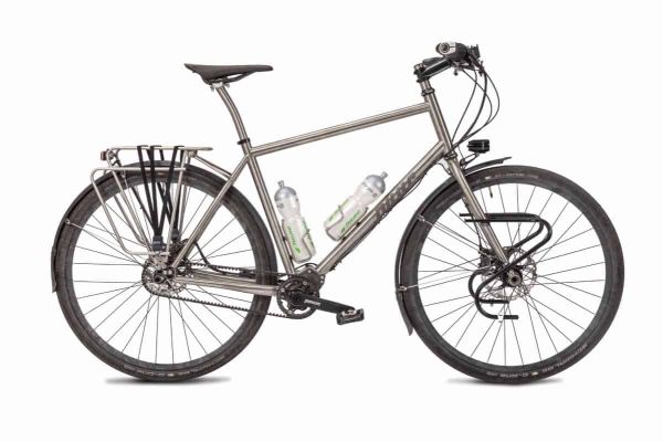 s Pinion Classic Adventure Titanium Bike